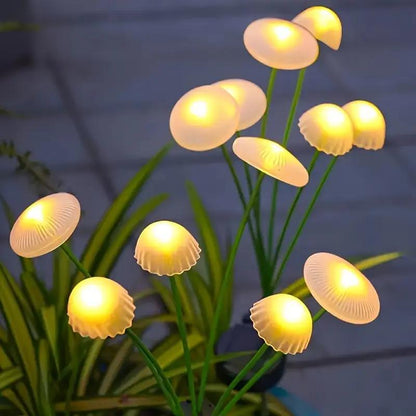 yinhendengshi Solar Ground Mushroom Light（50pcs/box）Easy to install   High quality performance  Outdoor waterproofing