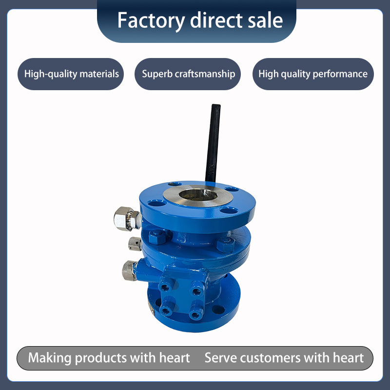 qingtang Two-piece cast fixed ball valve422FR020F01L1EKAF（Price consulting customer service）Cast Steel,Structurally sound
