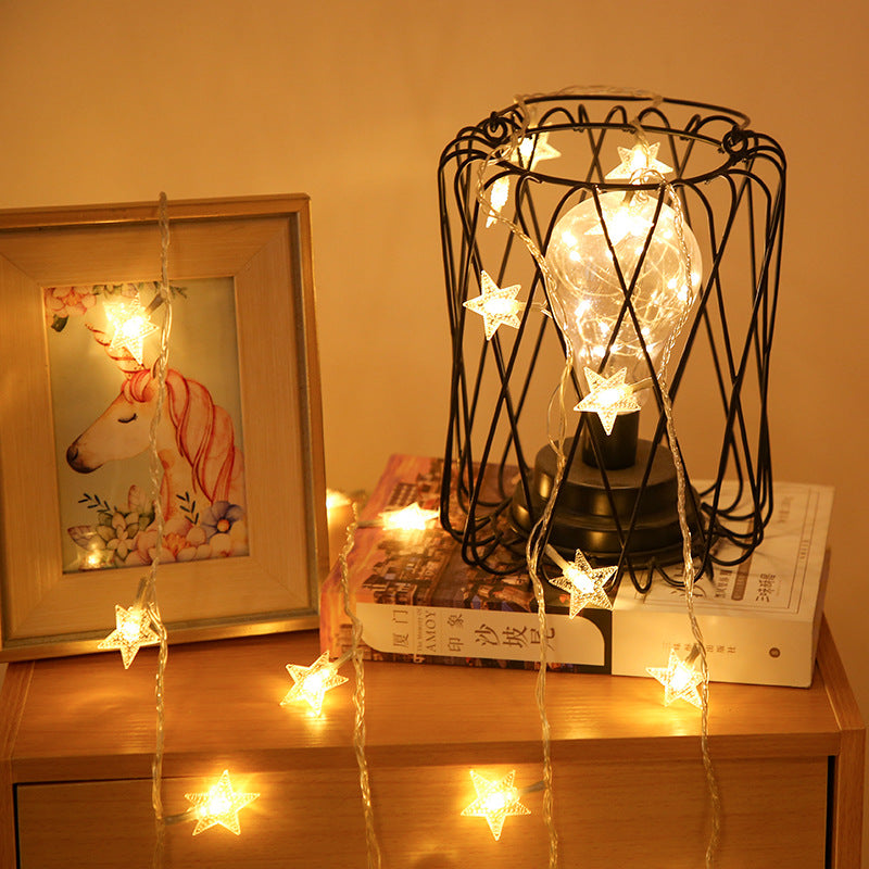 yinhendengshi Battery Box Star String Lights（100pcs/box）Low voltage safety Battery operated Convenience