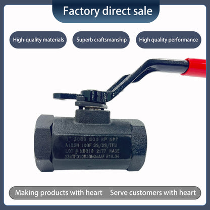 qingtang Three-piece threaded ball valve334TF010R30N2AABF（Price consulting customer service）Anti-corrosion and anti-wear,Controlled flow