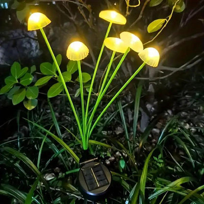 yinhendengshi Solar Ground Mushroom Light（50pcs/box）Easy to install   High quality performance  Outdoor waterproofing
