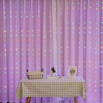 yinhendengshi USB Copper Cable Curtain Light（100pcs/box）Easy to control With remote control