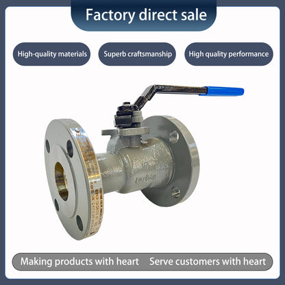 qingtang One piece flanged floating ball valve311FR020R01L1HTAF（Price consulting customer service）compact design,all-in-one molding