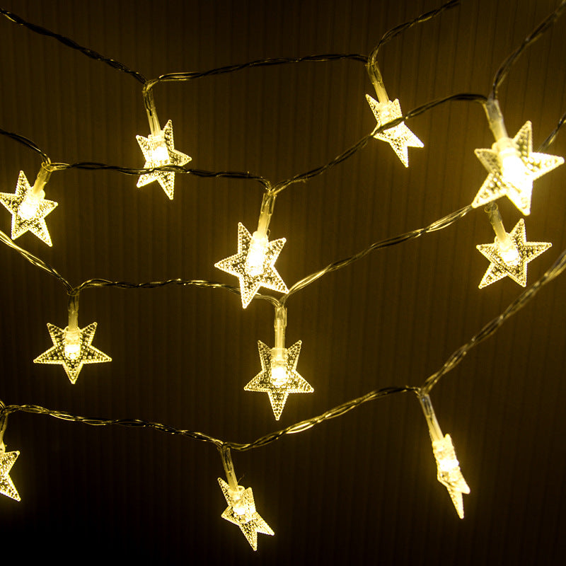 yinhendengshi Battery Box Star String Lights（100pcs/box）Low voltage safety Battery operated Convenience