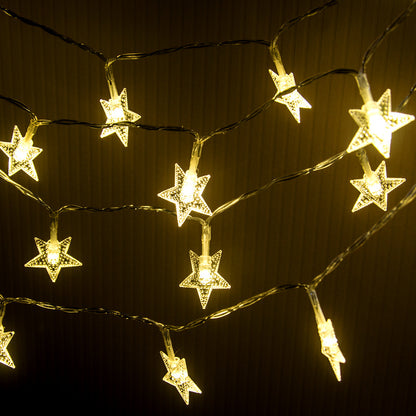yinhendengshi Battery Box Star String Lights（100pcs/box）Low voltage safety Battery operated Convenience