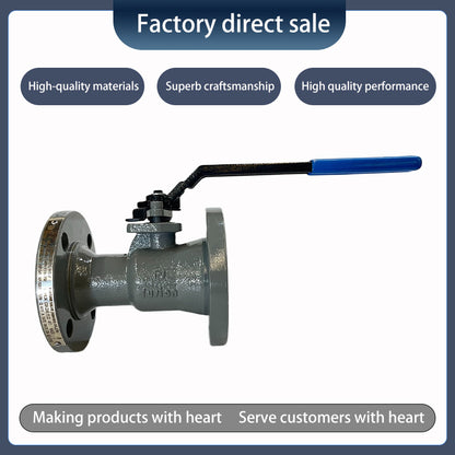 qingtang One piece flanged floating ball valve311FR020R01L1HTAF（Price consulting customer service）compact design,all-in-one molding