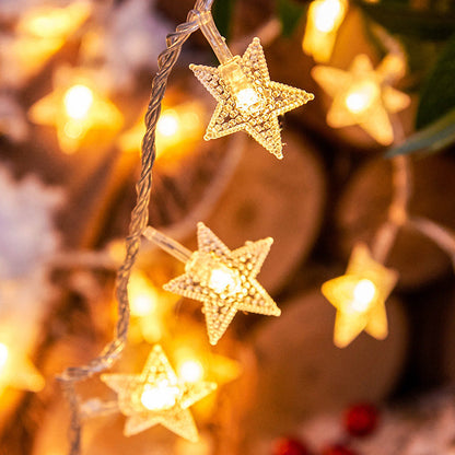 yinhendengshi Battery Box Star String Lights（100pcs/box）Low voltage safety Battery operated Convenience
