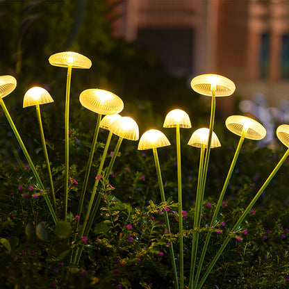 yinhendengshi Solar Ground Mushroom Light（50pcs/box）Easy to install   High quality performance  Outdoor waterproofing