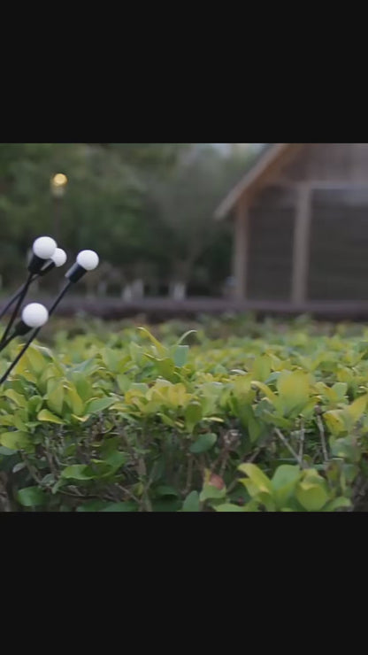 yinhendengshi Solar Ground Plug Constant Bright with Flashing Firefly Lights（100pcs/box）Charged by sunlight  0 charge