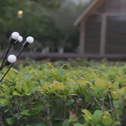yinhendengshi Solar Ground Plug Constant Bright with Flashing Firefly Lights（100pcs/box）Charged by sunlight  0 charge