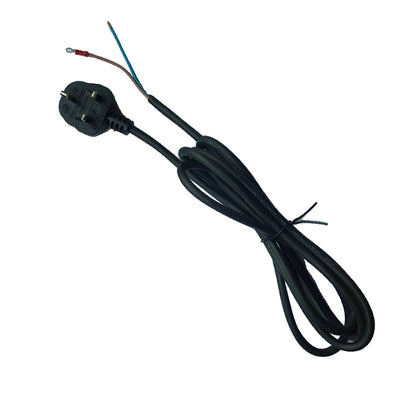 British two-core power cord