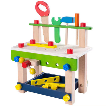 LONGSHENG Small workbench Children's intelligence diy toys Children's toy kit assembly
