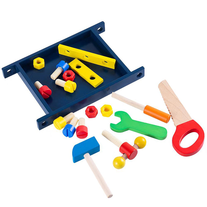 LONGSHENG Small workbench Children's intelligence diy toys Children's toy kit assembly