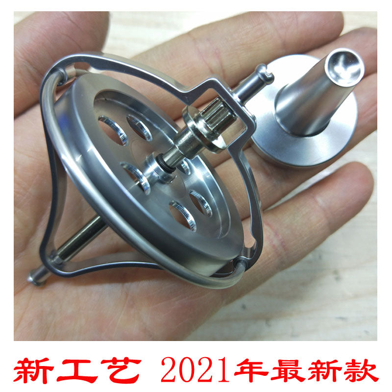精密陀螺仪物理教学角动量反重力平衡gyroscope金属机械科技玩具